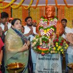 स्वराज्य रक्षक धर्मवीर श्री संभाजी महाराज यांच्या पुण्यतिथीनिमित्त उपमुख्यमंत्र्याचे अभिवादन