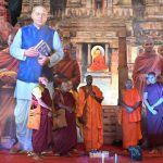 बोपोडीत आंबेडकर जयंतीनिमित्त ४० फूट महाबोधी विहाराची भव्य प्रतिकृती