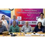 32व्या राष्ट्रीय मास्टर्स टेबल टेनिस अजिंक्यपद स्पर्धेचे आयोजन