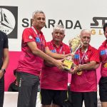 32व्या वरिष्ठ राष्ट्रीय मास्टर्स टेबल टेनिस अजिंक्यपद स्पर्धेत 60 व 70 वर्षांवरील पुरुष गटात महाराष्ट्र संघाला विजेतेपद